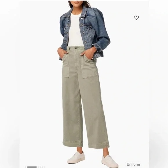 Joe's Jeans Cleo Capers Wide-Leg Jeans Size 27 - Picture 2 of 10